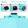 7.5FT FRUITEAM Patio Market Umbrella Meteor Light