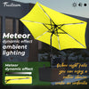 7.5FT FRUITEAM Patio Market Umbrella Meteor Light