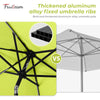 7.5FT FRUITEAM Patio Market Umbrella Meteor Light