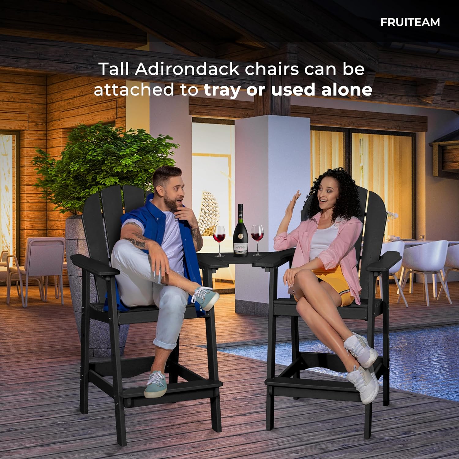 FRUITEAM Adirondack Table