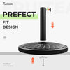 24lbs FRUITEAM Prefilled 17inch Patio Umbrella Base, Fan