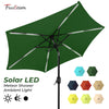 7.5FT FRUITEAM Patio Market Umbrella Meteor Light