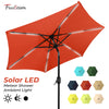 7.5FT FRUITEAM Patio Market Umbrella Meteor Light