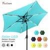7.5FT FRUITEAM Patio Market Umbrella Meteor Light