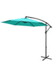 10ft FRUITEAM Offset Hanging Patio Umbrella, Navy