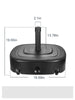 154lbs Fillable Rolling Mobile Umbrella Base with 4 Wheels (2 Locks)