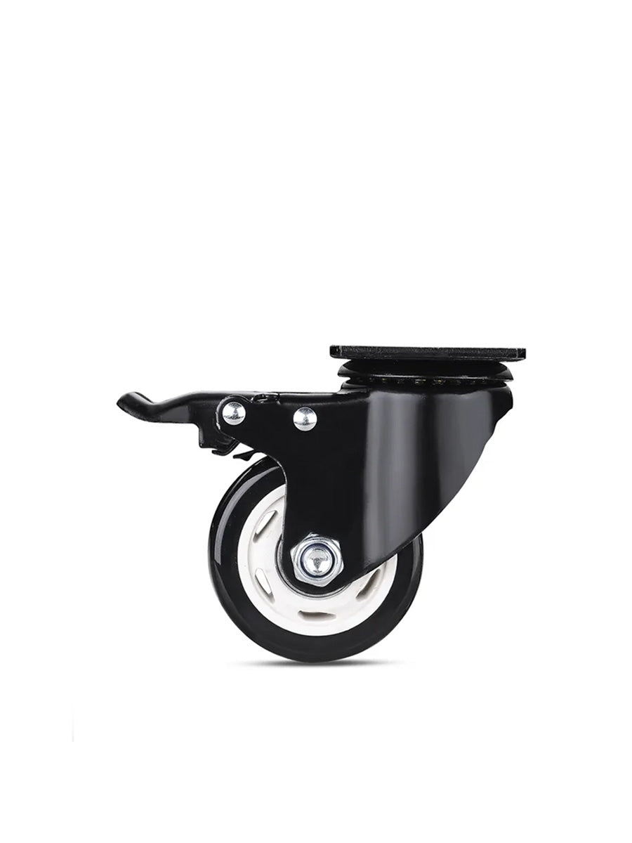 154lbs Fillable Rolling Mobile Umbrella Base with 4 Wheels (2 Locks)