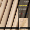 10ft FRUITEAM Offset Hanging Patio Umbrella, Khaki