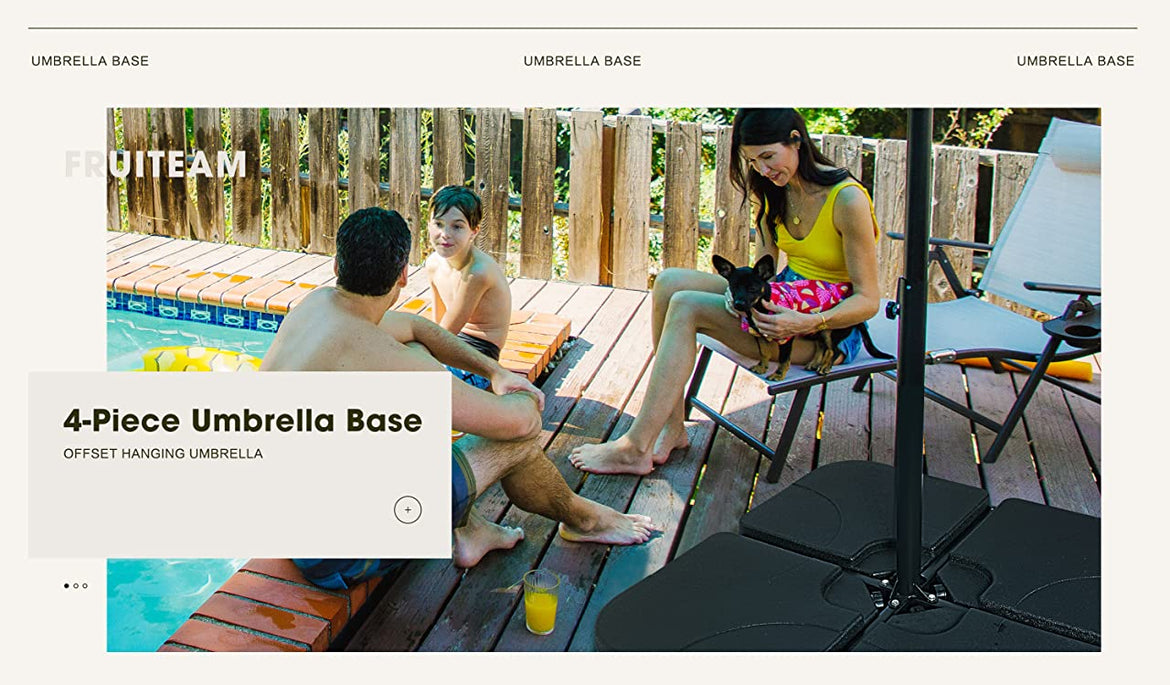 How To Choose Patio Umbrellas Base? – Fruiteam