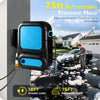 Wall Mount Pressure Washer Electric Power Washer, High-Pressure Cleaning Machine with 5 Quick Adjustable Nozzles, 75ft Hose & 10ft Power Cord, Foam Cannon, Perfect for Cars, Driveways, Decks, Patios