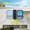 Wall Mount Pressure Washer Electric Power Washer, High-Pressure Cleaning Machine with 5 Quick Adjustable Nozzles, 75ft Hose & 10ft Power Cord, Foam Cannon, Perfect for Cars, Driveways, Decks, Patios