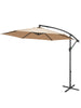 10ft FRUITEAM Offset Hanging Patio Umbrella, Navy
