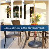 FRUITEAM Fillable Patio Umbrella Base Daisy